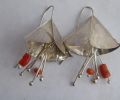 5_Silver-and-old-coral-earrings